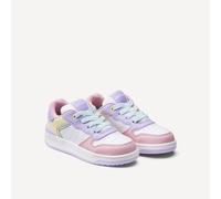 Geox J WASHIBA Girl D - Scarpe da Ginnastica Bambina, Lilac/Lt Yellow,