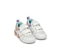 Geox J ILLUMINUS Girl A, Scarpe da Ginnastica, White/Multicolor, 36 EU