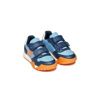 Geox J RANN-E Boy A Sneaker, LT Avio/LT Navy, 38 EU
