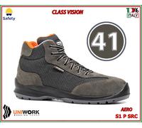 Sneakers Uomo Categoria S1 Safety Uniwork Working Shoes Aero 100% Made in Italy