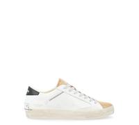 Crime London Sneakers Distressed Saddle Brown (10 Bianco, Sistema Taglie Calzature EU, Adulto, Uomo, Numero, Media, 43)