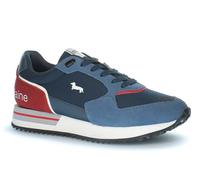 Sneakers Uomo Harmont&Blaine EFM232.030 in Tessuto Avio-Blu Modello Casual. Una Calzatura Comoda Adatta per Tutte Le Occasioni. Autunno Inverno. EU 40