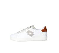 Lotto Leggenda 221106 White Bianco Scarpe Uomo Sneakers Lacci Pelle 40