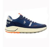 Sneakers US POLO ASSN SETH da uomo in tessuto blu