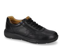 Sneakers Valleverde con cerniera 360901 pelle nera