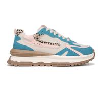 Sneakers Vegan Rosa Blu Per Donne Chucky In Piattaforma Con Lacci