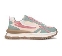Sneakers Vegan Rosa Per Donne Con Lacci Chunky Platform Trainer