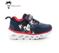 SNEAKERS VELCRO CON LUCI MICKEY BAMBINO 21-25 DISNEY cod. D2010448S