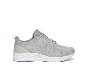 Sneakers Woman Logo ROSTIEW Low Cut Grey LT-Yellow Gold