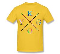 sneakeye Men's Kygo Logo O-Neck T-Shirt Black