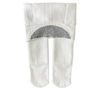 Snegyu Collant invernali caldi opachi elastici neri grigi per ragazze collant classici spessi per la scuola per età 1-12 anni, bianco, 1-3 Years