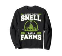 Snell Family Farms Ozark - Camicia Tradizionale Missouri, Idea Regalo Felpa