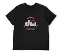 snella DW Drums Collector's Series Glogo Drum Workshop Black Mens T Shirt Size 3XL