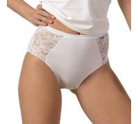 SNELLY Midi Donna Mutande a Vita Alta con Pizzo da 6-9-12 Slip Bianco o Nero in Cotone Elasticizzato di qualità E472 Taglie S M L XL Intimo di Marca Sexy e Comodo per Il Benessere di Tutto Il Giorno