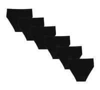 SNELLY Midi Slip Contenitivo Donna Mutande a Vita Alta Pacco da 6-9-12 Cotone Elasticizzato con Elastico qualità V135 Intimo di Marca Pratico Comodo scolpisce Pancia e Glutei Senza costringere