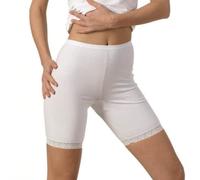SNELLY Mutande Donna a Mezza Gamba Lunghe a Vita Alta Pacco da 6-9-12 Slip Basic Long Cotone Elasticizzato Antibatterico con balzina E263 Intimo di Marca Comodo Contro sfregamenti Interno Coscia
