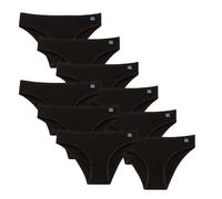 SNELLY Slip Donna Mutande a Vita Bassa Pacco da 6-9-12 Slip Bianco Nero o Pelle in Morbido Cotone Elasticizzato di qualità E97 Intimo di Marca Pratico Comodo per Pulito e Benessere Tutto Il Giorno