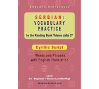 Snezana Stefano Serbian Vocabulary Practice to the Reading Book "Ide (Tascabile)