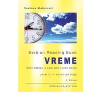 Snezana Stefanovic Serbian Reading Book "Vreme" (Tascabile) Serbian Reader