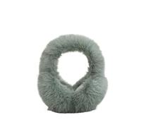 SNGUOQ 1 paio di paraorecchie invernali caldi e morbidi in peluche, pieghevoli for donne uomini Per Lo Sci, Il Ciclismo(Green)