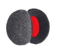 SNGUOQ 2 pezzi di paraorecchie invernali in pile senza fascia, morbidi e spessi, protezione for le orecchie Per Lo Sci, Il Ciclismo(Grey,8cm)