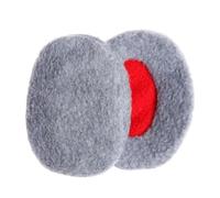 SNGUOQ 2 pezzi invernali spessi e caldi paraorecchie senza fascia copriorecchie for donne uomini bambini scaldaorecchie da esterno Per Lo Sci, Il Ciclismo(Light grey,7cm)