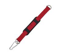SNGUOQ 4 Pezzi Cinghia for Gancio for Sacco da Boxe for Resistente for Sabbia Supporto per Amache E Altalene da Campeggio(Red)