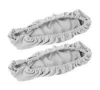 SNGUOQ 4 Pezzi Copribracciolo for Sedia Alta resilienza Buona Elasticità Semplice rimozione Resistente ai Graffi for la casa per Sedie da Gioco,Sedie da Ufficio(Grey)