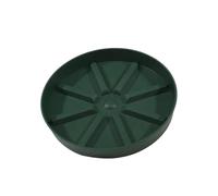 SNGUOQ 6 Pezzi di sottovaso in plastica for Piante, Rotondo, antigoccia, for vasi da Fiori, for Interni ed Esterni, for la casa e Il Giardino per Giardini, Cortili(Green,3.2x22.7x22.7cm)