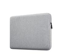 SNGUOQ Borsa for computer Custodia for notebook for tablet for 11" 12" 13" 14" 15" 15.6" Per Viaggio, Lavoro(Light Grey,15.6 inch)