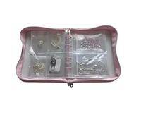 SNGUOQ Libro portaoggetti for organizzare orecchini e collane. Organizzatore for gioielli Per L'uso Quotidiano(Color4)