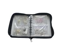 SNGUOQ Libro portaoggetti for organizzare orecchini e collane. Organizzatore for gioielli Per L'uso Quotidiano(Color1)