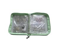 SNGUOQ Libro portaoggetti for organizzare orecchini e collane. Organizzatore for gioielli Per L'uso Quotidiano(Color2)