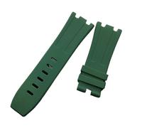 SNHHNSW 28 mm Zwart Blue 15703 Nature in gomma in gomma Uomo da guardia della fascia orologi Cinda della fascia compatibile con AP e Piguet Belt Logo Strumenti