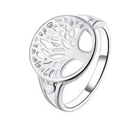 SNHHNSW Anello di ricchezza dell'albero della vita per il fascino della festa di fidanzamento del matrimonio delle donne