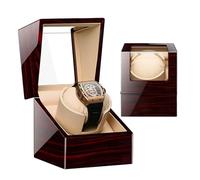 SNHHNSW Chandelier Automatic Single Watch Winder for Men and Women Winding Case in Wood Shell and Leather with Super Quiet Motor and Multiple Rotation Modes(D) Atmosphere Chandelier