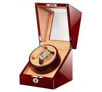 SNHHNSW Chandelier Luxury Watch Winder for 2 Automatic Watches with Silent Motor Fit Lady and Man Watches No Magnets Storage Display Box,E-2+0 Chandelier