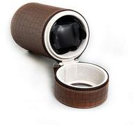 SNHHNSW Chandelier Watch Winder Box, Automatic PU Leather Watches Boxes Easy to Carry - Black/Brown 520g Good Times Chandelier