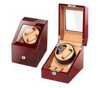 SNHHNSW Chandelier Watch Winder for Watches Automatic Watch Winder Box with 2 Winder Positions 3 Storage Spaces Wood Shell with Piano Paint and Ultra-Quiet Motors(C) Atmosphere Chandelier