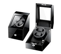 SNHHNSW Chandelier Watch Winder for Watches Automatic Watch Winder Box with 2 Winder Positions 3 Storage Spaces Wood Shell with Piano Paint and Ultra-Quiet Motors(C) Atmosphere Chandelier
