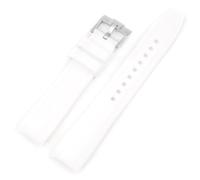 SNHHNSW Cinta di silicone per la fascia d'oro dell'arco di estremità curva dei cittadini per per un braccialetto impermeabile morbido 20mm 22mm