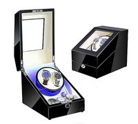 SNHHNSW Lampadario orologio automatico orologio vento 5 modelli di rotazione con 2 posizioni di avvolgitore per orologio e 3 spazi di stoccaggio del display per uomini e donne orologi lampadario
