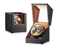 SNHHNSW Lampadario orologio automatico orologio vento 5 modelli di rotazione con 2 posizioni di avvolgitore per uomini e donne orologi con lampadario a motore tranquillo