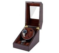 SNHHNSW Lampadier Watch Boxes Avvolgitore di orologi automatici con 2 posizioni di avvolgitore per orologi e 3 spazi di archiviazione del display per uomini e donne orologi (marrone a) lampadario