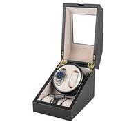 SNHHNSW Lampadier Watch Boxes Avvolgitore di orologi automatici con 2 posizioni di avvolgitore per orologi e 3 spazi di archiviazione del display per uomini e donne orologi (marrone a) lampadario