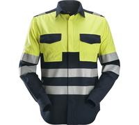 Snickers Abbigliamento da lavoro ProtecWork High-Vis Arbeitshemd, cl. 1 8560 M