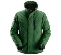 Snickers AllroundWork 37.5® foderato da lavoroitgiacca verde bosco-nero M