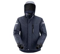 Snickers AllroundWork 37.5® giacca da lavoro impermeabile e isolanteit, EN 343 Navy-Nero XS