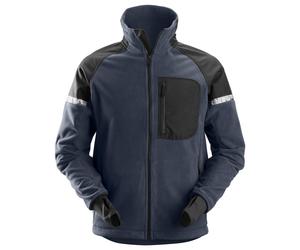 Snickers AllroundWork giacca antivento in pile da lavoroitnavy-nero XXL