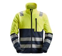 Snickers AllroundWork giacca hi-vis da lavoroitcon chiusura a ziprs, classe 2, EN 20471 HV giallo-navy XS